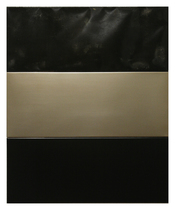 Bandera # 2   técnica mixta sobre baldas metálicas                               900x750 mm.